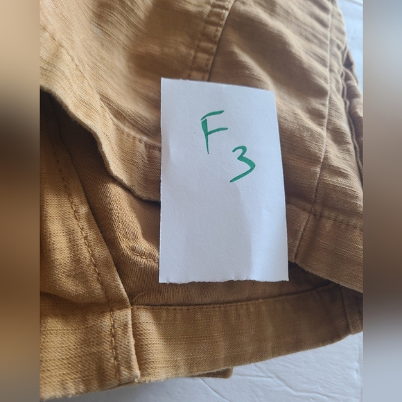 Free People Brown Utility Jacket with Button Details Sz.S/P - Picture 10 of 10